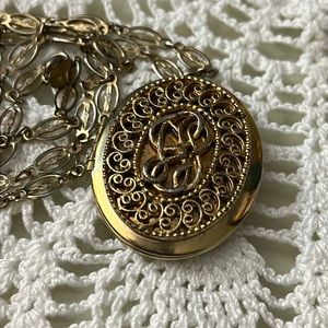Vintage Park Lane Locket Necklace